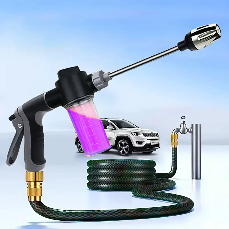 High-Pressure Car Wash Water Gun – Multifunctional Garden Hose Nozzle