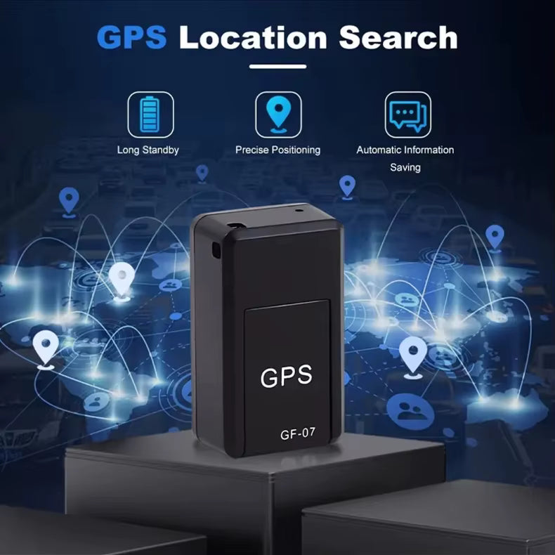 GF-07 Mini GPS Tracker – Magnetic Real-Time Vehicle & Asset Tracker 📍🚗
