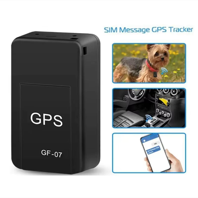 GF-07 Mini GPS Tracker – Magnetic Real-Time Vehicle & Asset Tracker 📍🚗