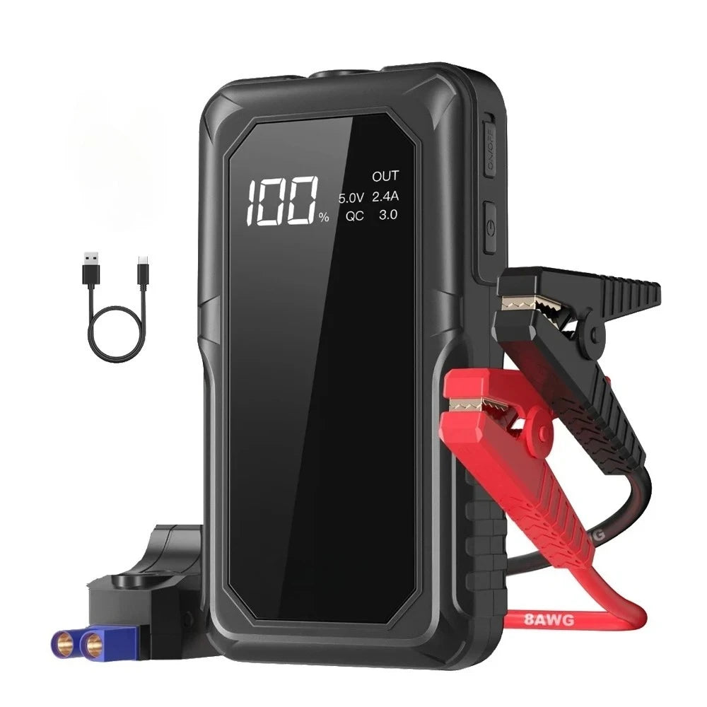 Portable Car Jump Starter & Power Bank – 1200A Peak Current