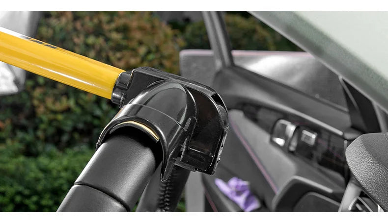 Steering Wheel Anti-Theft Lock – High Visibility Vehicle Security Lock