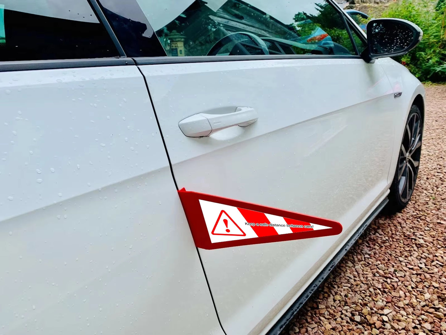 Car Wing Mirror Protector – High Visibility Door Mirror Safety Guard