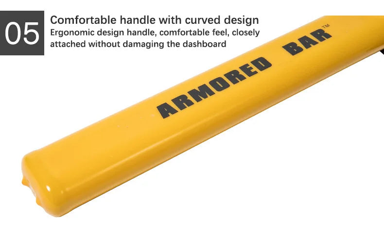 Steering Wheel Anti-Theft Lock – High Visibility Vehicle Security Lock