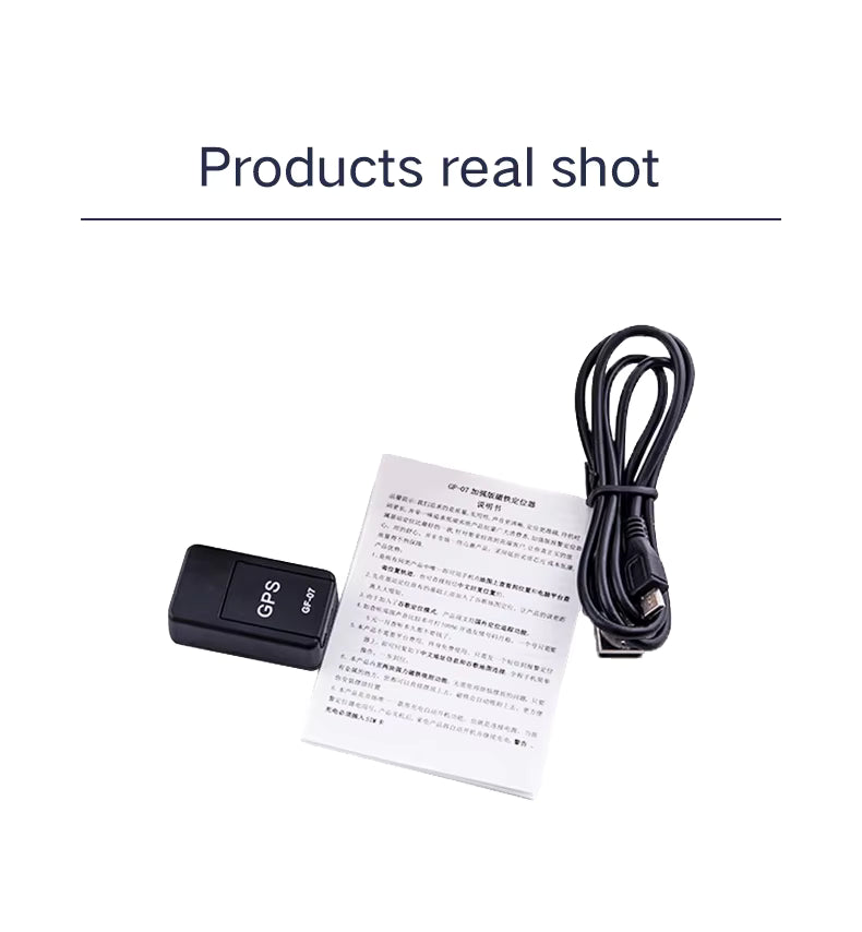 GF-07 Mini GPS Tracker – Magnetic Real-Time Vehicle & Asset Tracker 📍🚗