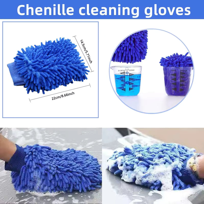 Car Detailing Brush Set – Interior & Exterior Cleaning Brushes